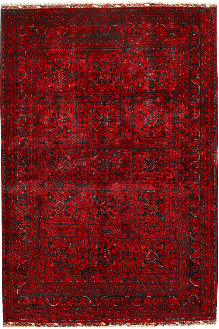 Dark Red Khal Mohammadi 6' 5 x 9' 6 - No. 68970