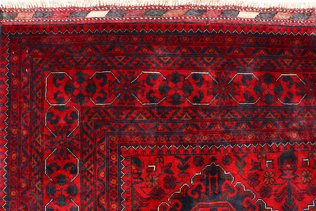 Dark Red Khal Mohammadi 6' 5 x 9' 9 - No. 68971