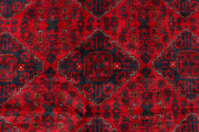 Dark Red Khal Mohammadi 6' 5 x 9' 9 - No. 68971