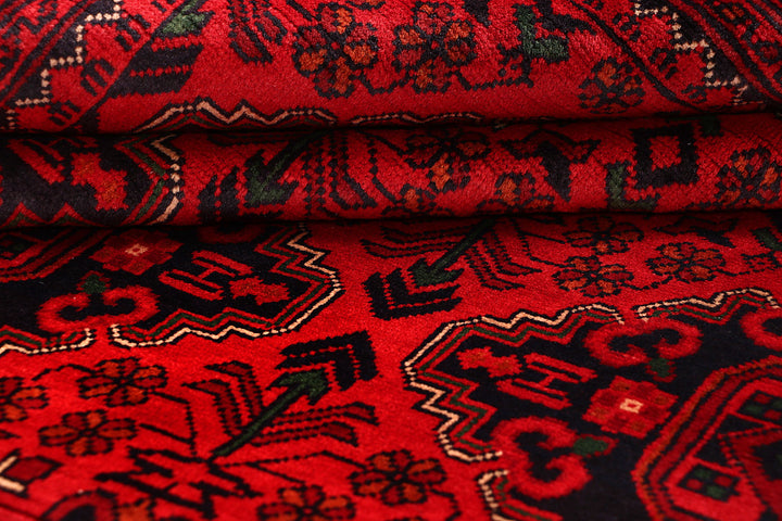 Dark Red Khal Mohammadi 6' 4 x 9' 10 - No. 68972