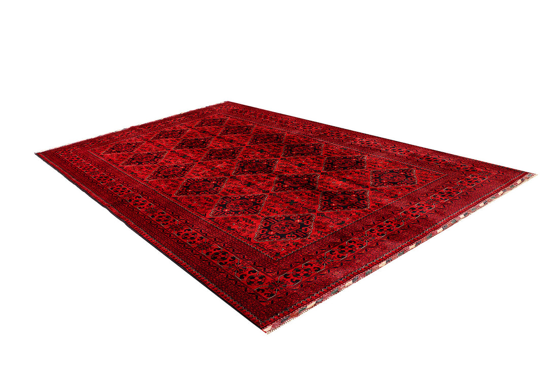 Dark Red Khal Mohammadi 6' 4 x 9' 10 - No. 68972