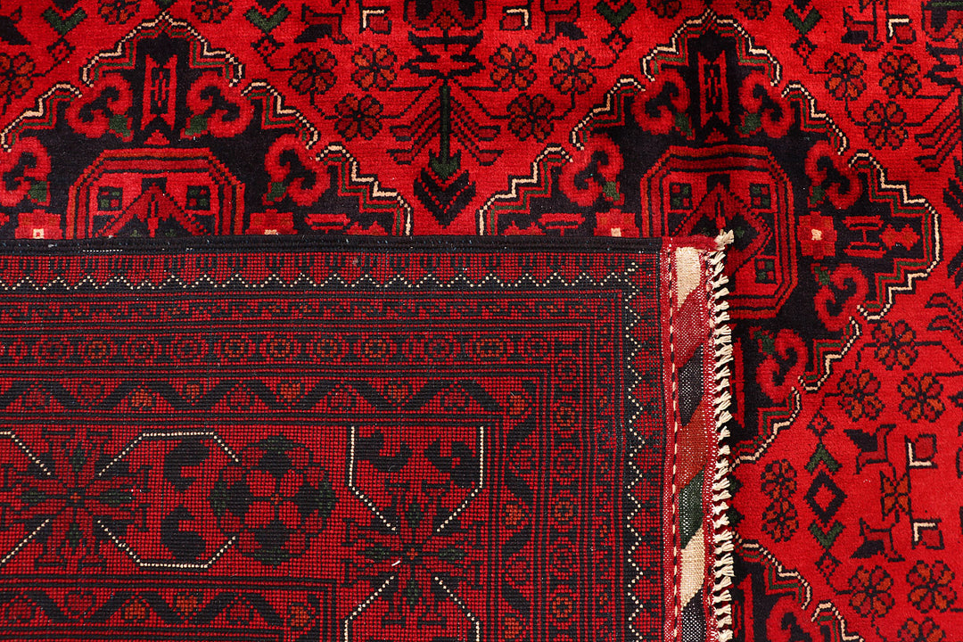 Dark Red Khal Mohammadi 6' 4 x 9' 10 - No. 68972