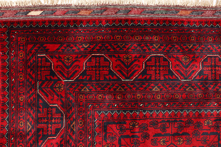 Dark Red Khal Mohammadi 6'  4" x 9'  8" - No. QA75070