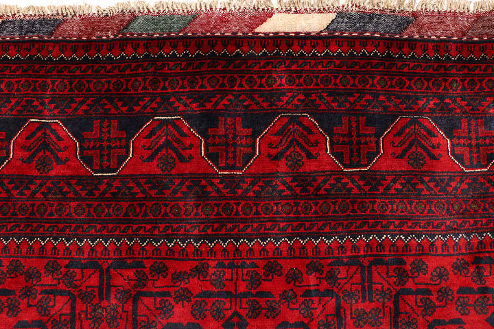 Dark Red Khal Mohammadi 6'  6" x 9'  2" - No. QA97582