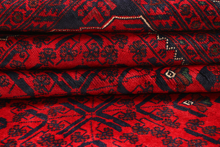 Dark Red Khal Mohammadi 6'  6" x 9'  2" - No. QA97582