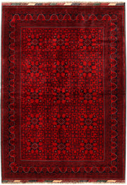 Dark Red Khal Mohammadi 6'  6" x 9'  2" - No. QA97582