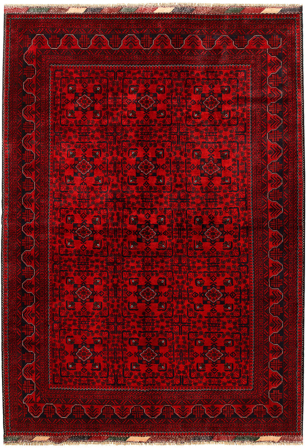 Dark Red Khal Mohammadi 6' 6 x 9' 2 - No. 68974