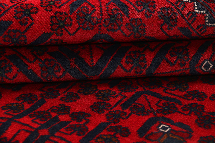 Dark Red Khal Mohammadi 6'  6" x 9'  5" - No. QA74440