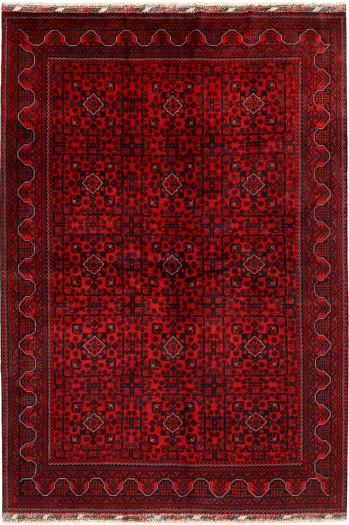 Dark Red Khal Mohammadi 6' 6 x 9' 5 - No. 68976