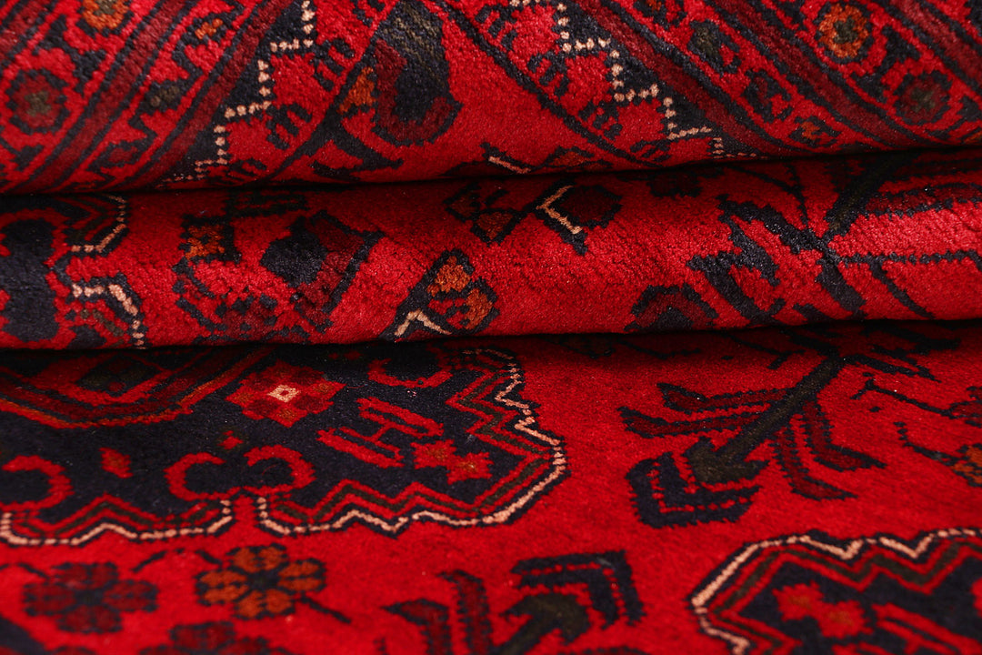 Dark Red Khal Mohammadi 6' 6 x 9' 4 - No. 68977