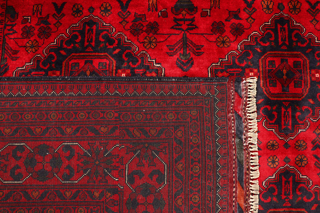 Dark Red Khal Mohammadi 6' 6 x 9' 4 - No. 68977