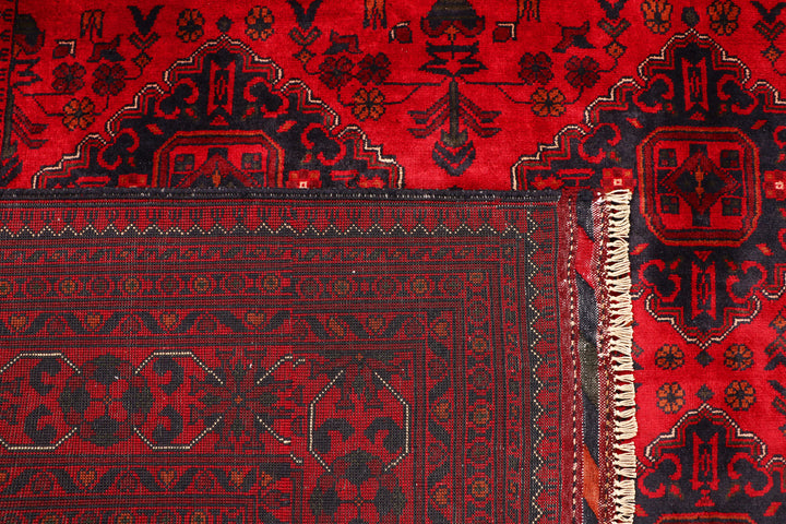 Dark Red Khal Mohammadi 6' 6 x 9' 4 - No. 68977