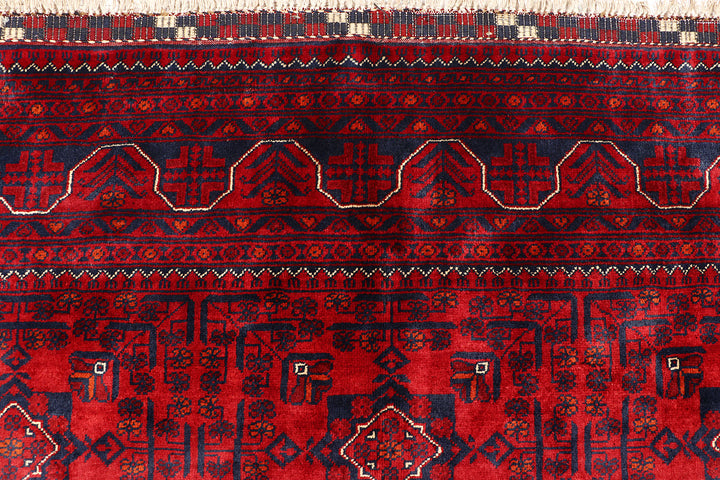 Dark Red Khal Mohammadi 6'  5" x 9'  5" - No. QA71793