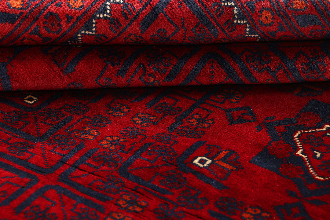 Dark Red Khal Mohammadi 6'  5" x 9'  5" - No. QA71793