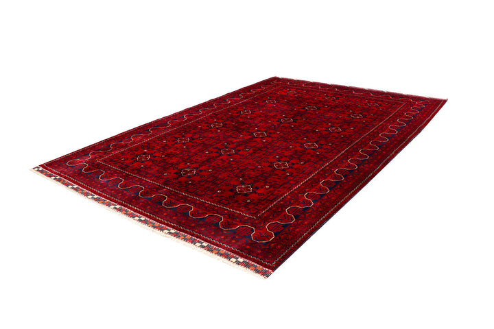 Dark Red Khal Mohammadi 6'  5" x 9'  5" - No. QA71793