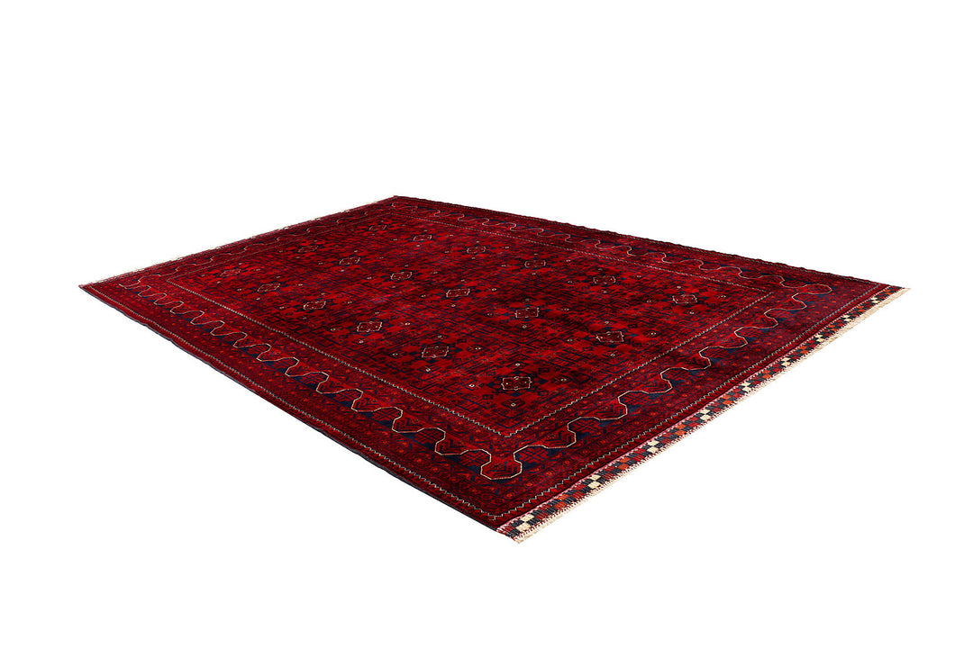 Dark Red Khal Mohammadi 6'  5" x 9'  5" - No. QA71793