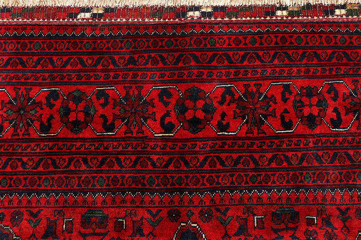 Dark Red Khal Mohammadi 6'  5" x 9'  5" - No. QA83454