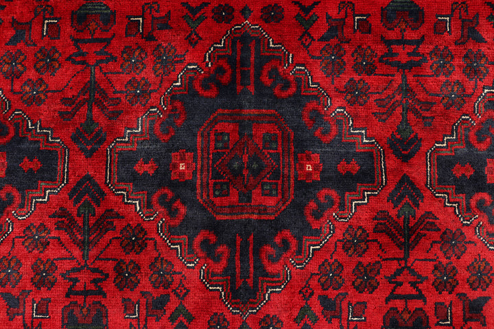 Dark Red Khal Mohammadi 6'  5" x 9'  5" - No. QA83454