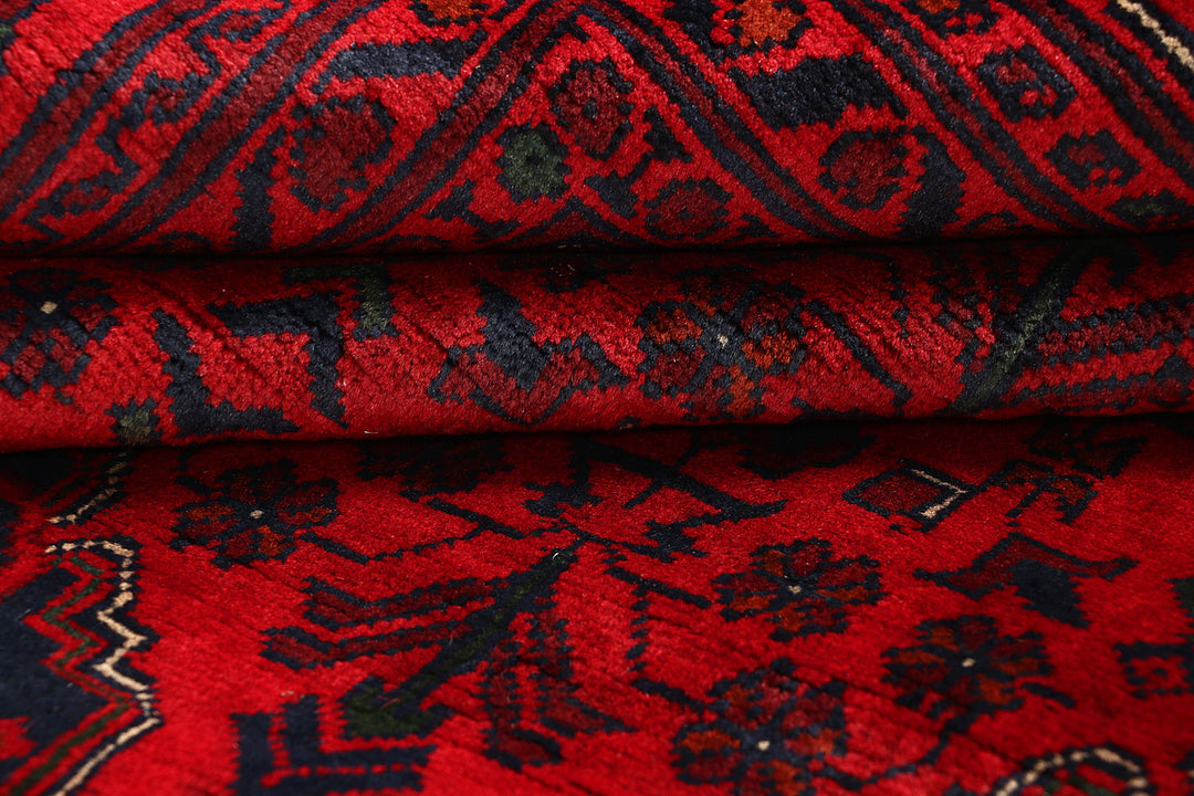 Dark Red Khal Mohammadi 6'  5" x 9'  5" - No. QA83454