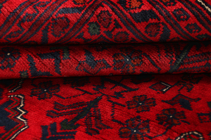 Dark Red Khal Mohammadi 6'  5" x 9'  5" - No. QA83454