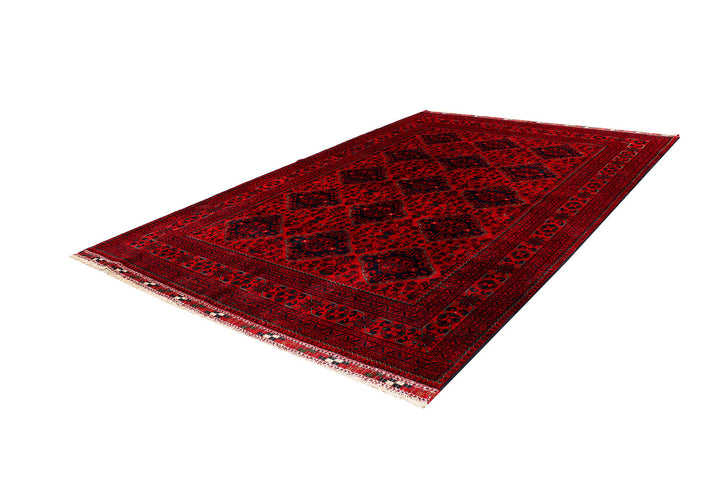 Dark Red Khal Mohammadi 6'  5" x 9'  5" - No. QA83454