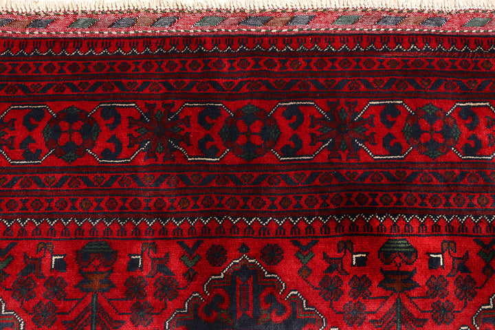 Dark Red Khal Mohammadi 6'  4" x 9'  9" - No. QA77532