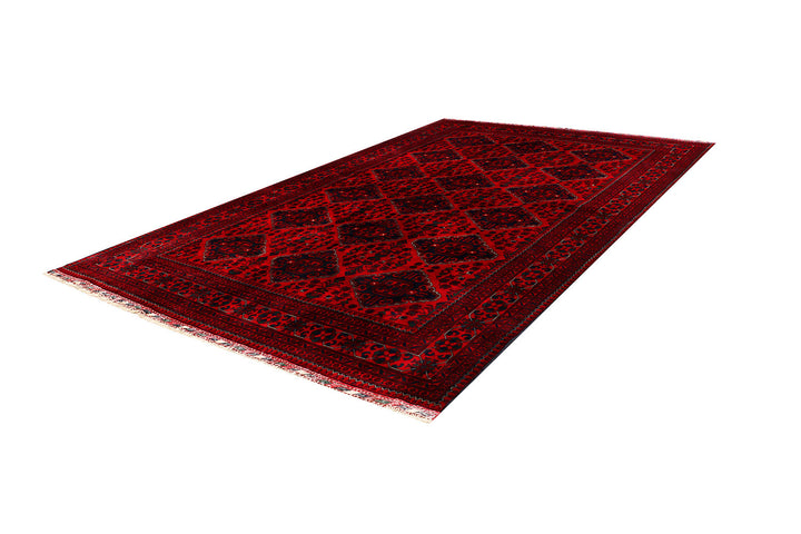 Dark Red Khal Mohammadi 6'  4" x 9'  9" - No. QA77532