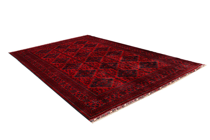 Dark Red Khal Mohammadi 6' 4 x 9' 9 - No. 68980