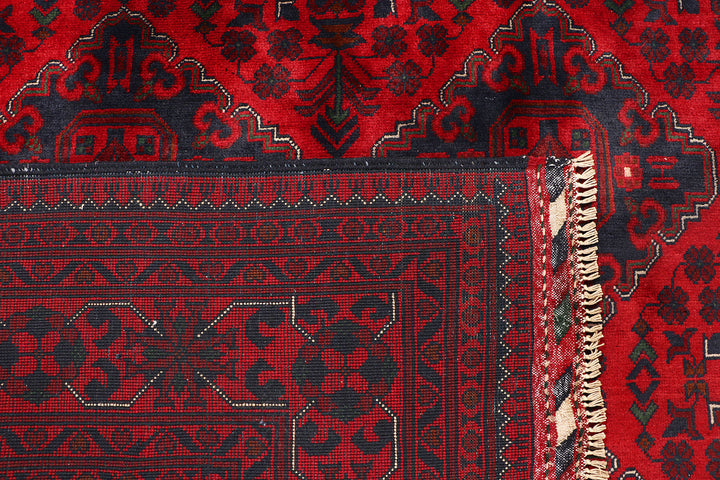 Dark Red Khal Mohammadi 6' 4 x 9' 9 - No. 68980