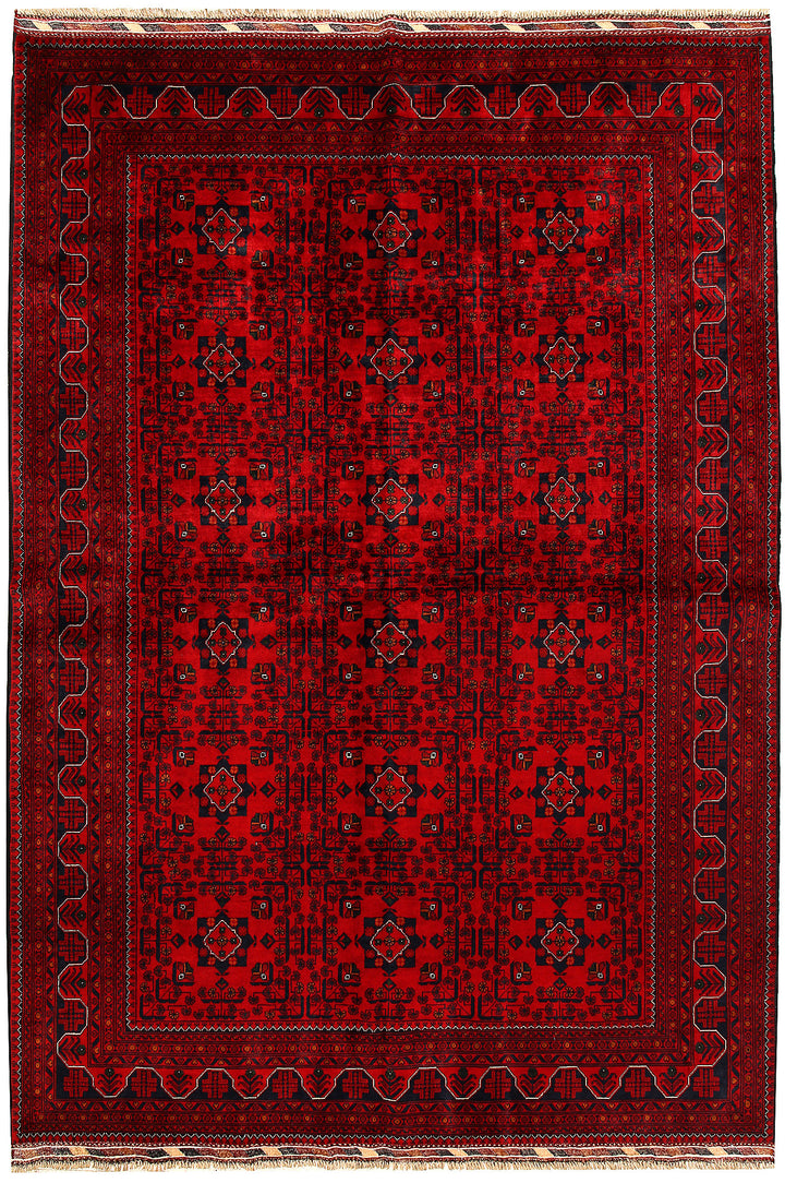 Dark Red Khal Mohammadi 6' 5 x 9' 4 - No. 68981