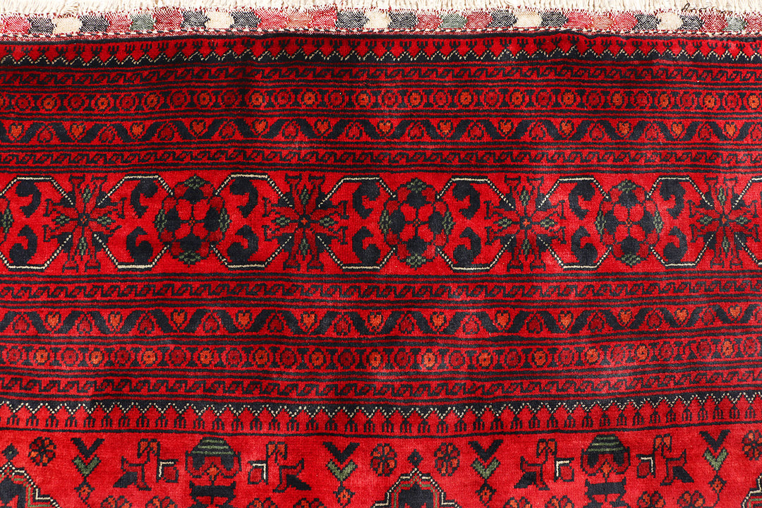 Dark Red Khal Mohammadi 6' 7 x 9' 5 - No. 68982