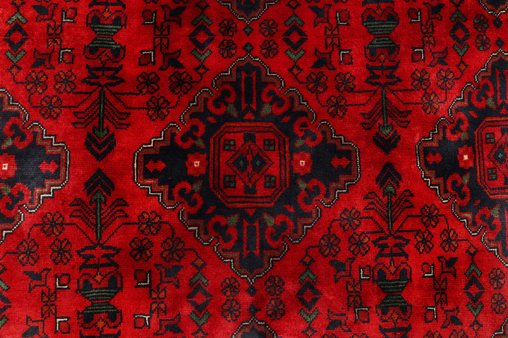 Dark Red Khal Mohammadi 6' 7 x 9' 5 - No. 68982