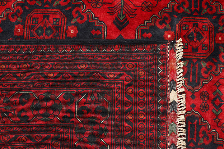 Dark Red Khal Mohammadi 6' 7 x 9' 5 - No. 68982