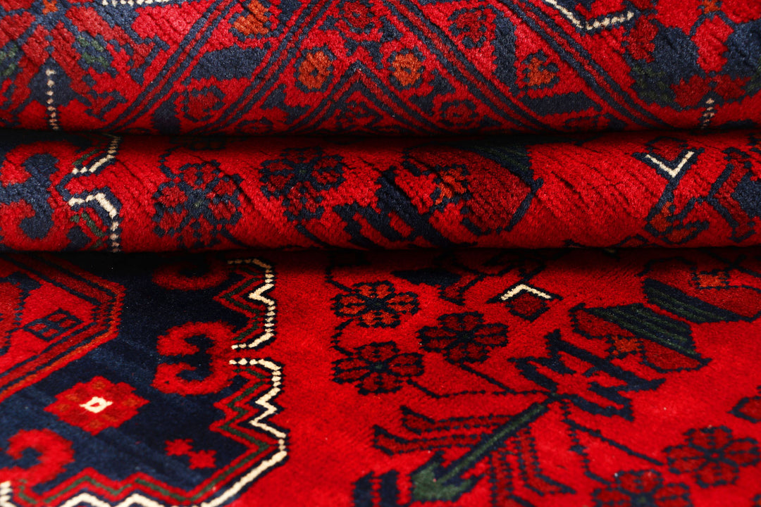 Dark Red Khal Mohammadi 8'  x" 11'  6" - No. QA88533