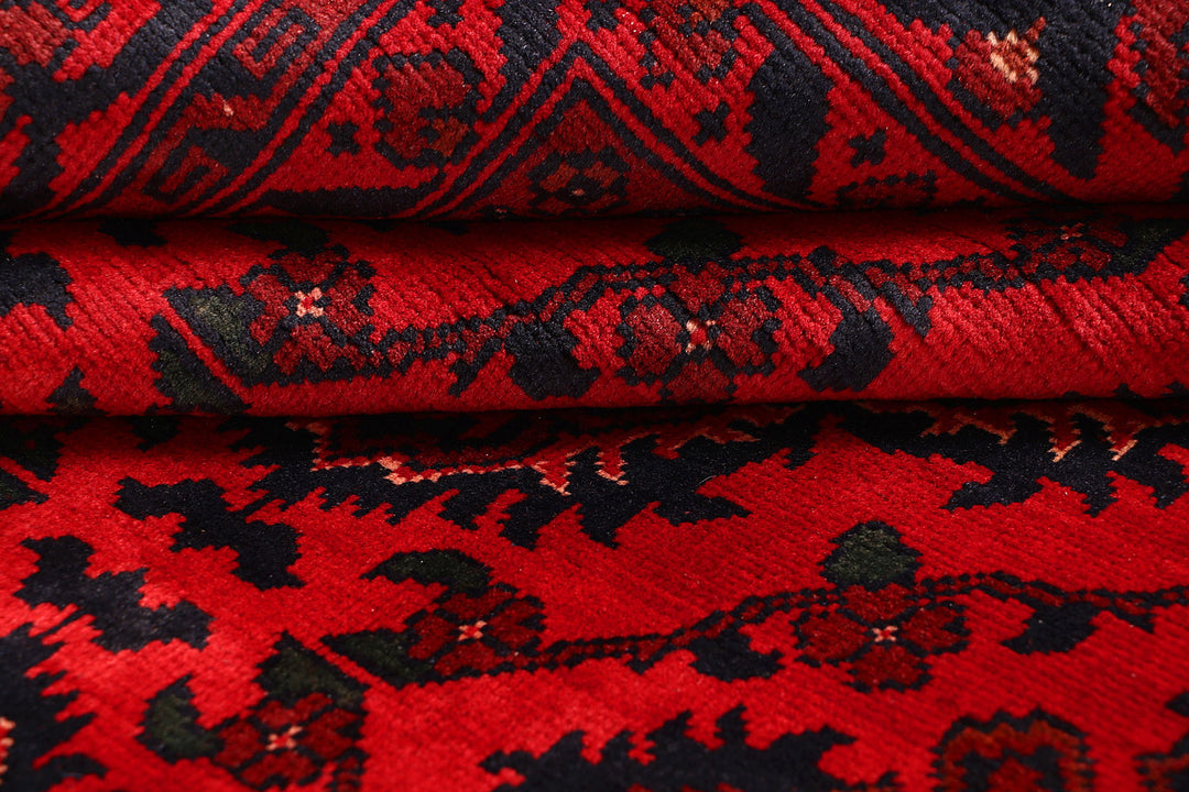 Dark Red Khal Mohammadi 8'  2" x 11'  1" - No. QA50626