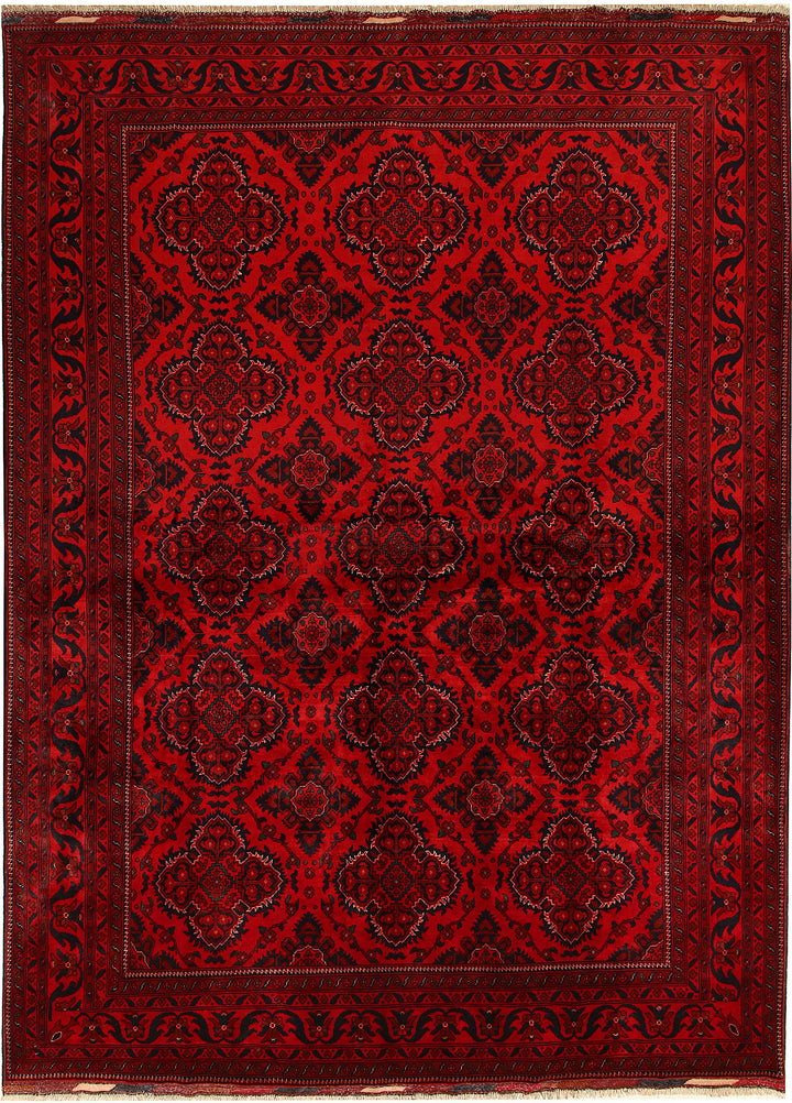 Dark Red Khal Mohammadi 8'  2" x 11'  1" - No. QA50626