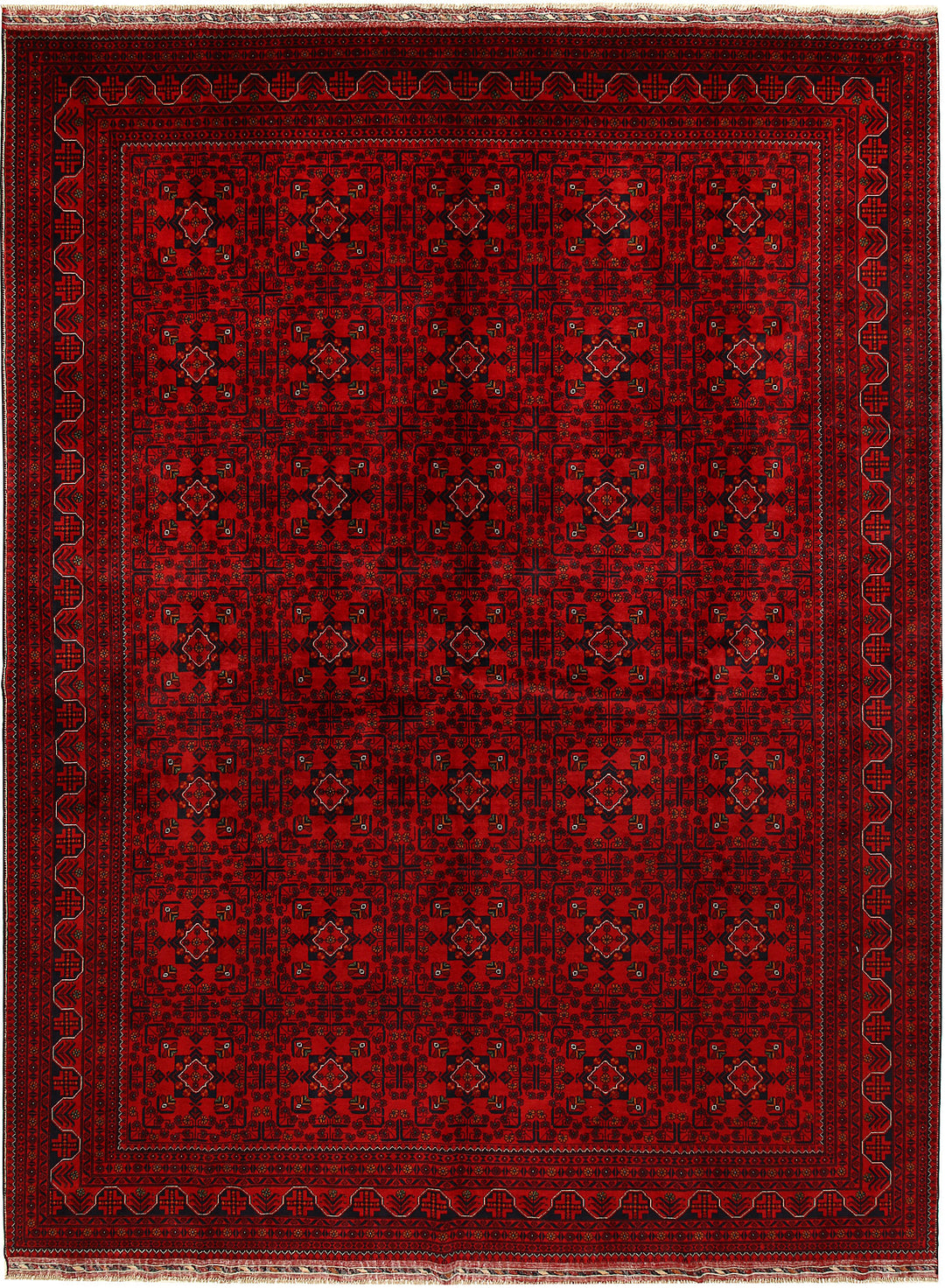 Dark Red Khal Mohammadi 9' 8 x 12' 11 - No. 68991 - ALRUG Rug Store