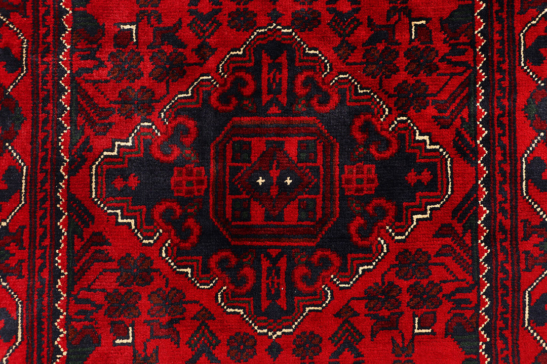 Dark Red Khal Mohammadi 2' 7 x 18' 7 - No. 68999