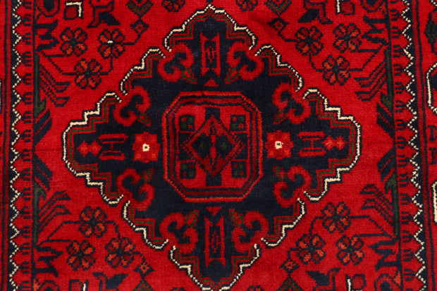 Dark Red Khal Mohammadi 2' 7 x 6' 5 - No. 69000