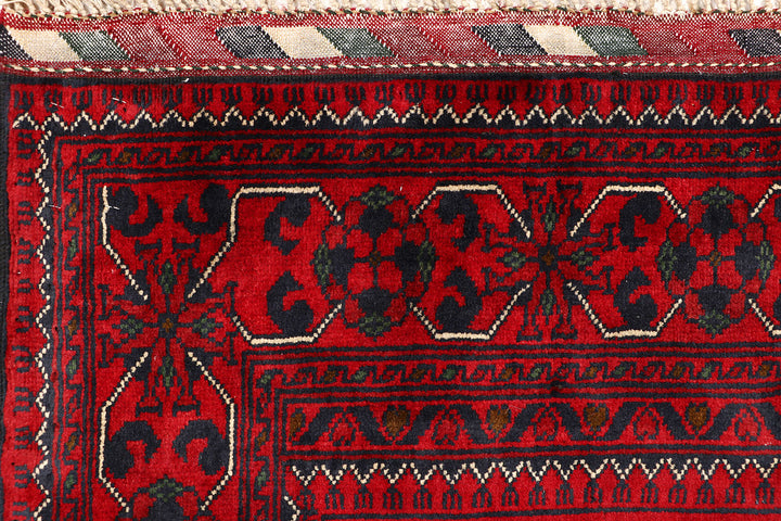 Dark Red Khal Mohammadi 2'  8" x 9'  6" - No. QA54759