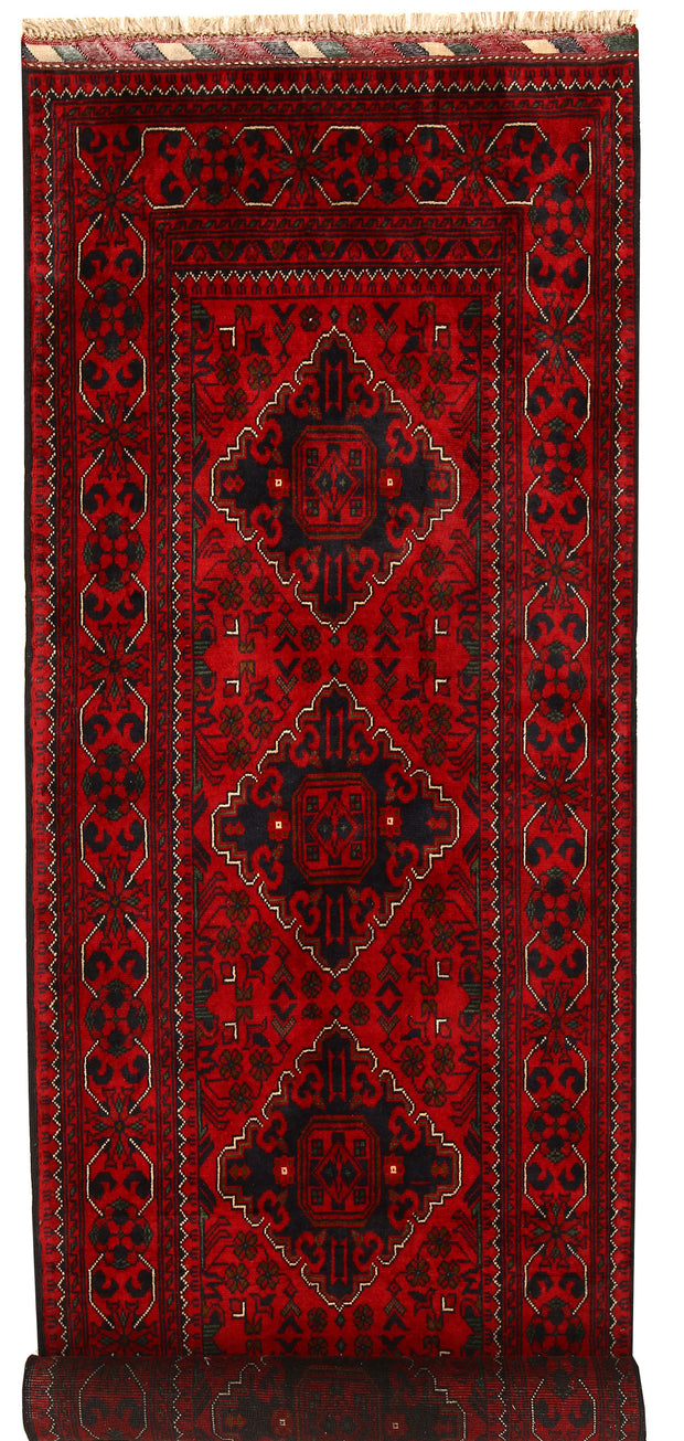 Dark Red Khal Mohammadi 2'  8" x 9'  6" - No. QA54759
