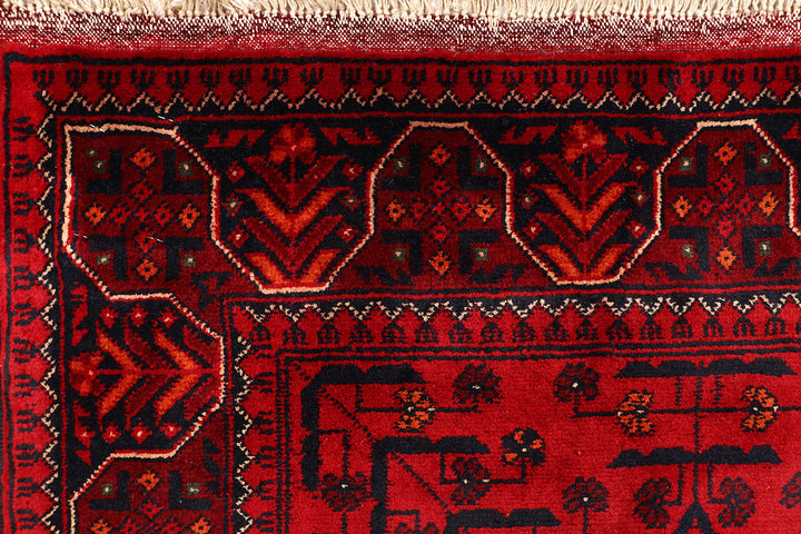 Dark Red Khal Mohammadi 2' 8 x 9' 7 - No. 69003
