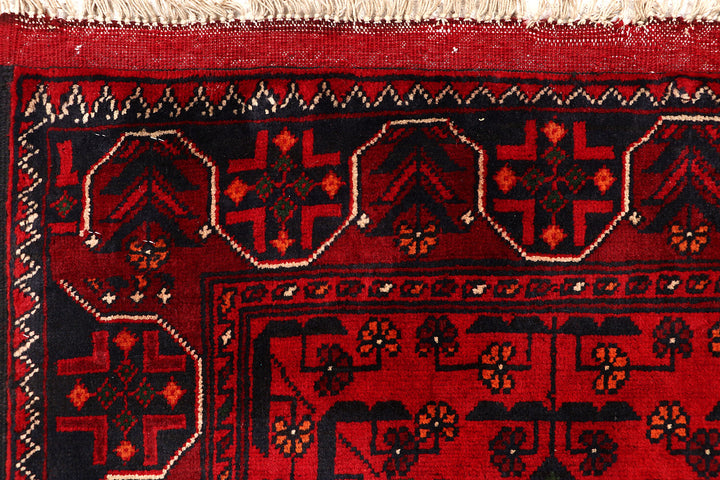 Dark Red Khal Mohammadi 2' 7 x 12' 8 - No. 69004