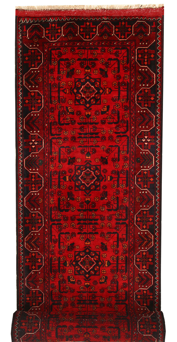 Dark Red Khal Mohammadi 2' 7 x 12' 8 - No. 69004