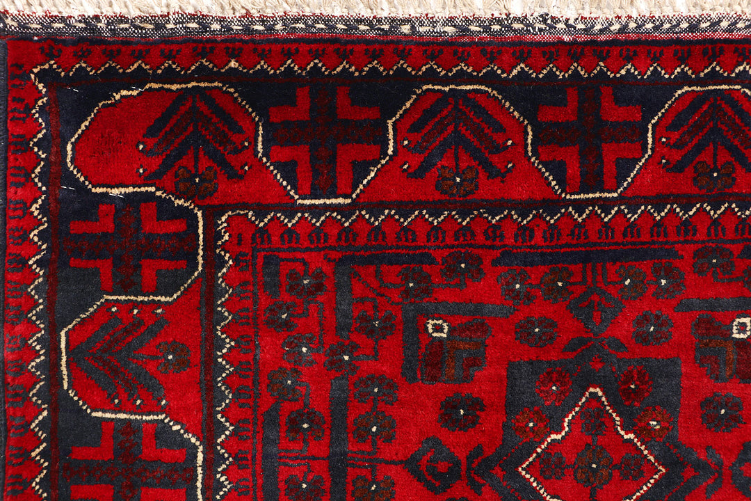 Dark Red Khal Mohammadi 2' 7 x 9' 8 - No. 69005 - ALRUG Rug Store