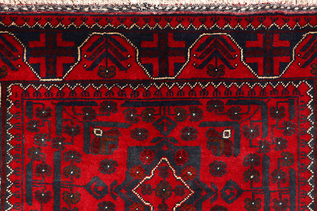Dark Red Khal Mohammadi 2' 7 x 9' 8 - No. 69005 - ALRUG Rug Store
