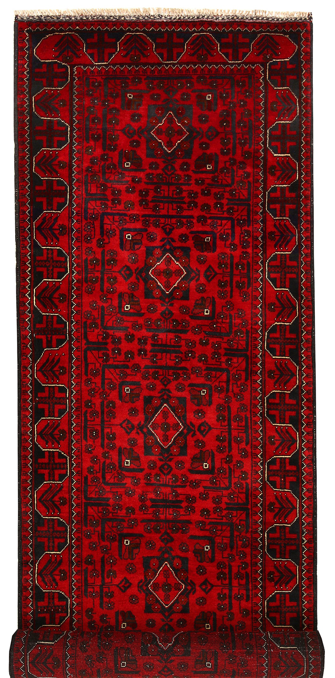 Dark Red Khal Mohammadi 2' 7 x 9' 8 - No. 69005 - ALRUG Rug Store