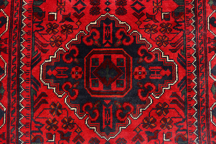 Dark Red Khal Mohammadi 2' 8 x 9' 8 - No. 69006