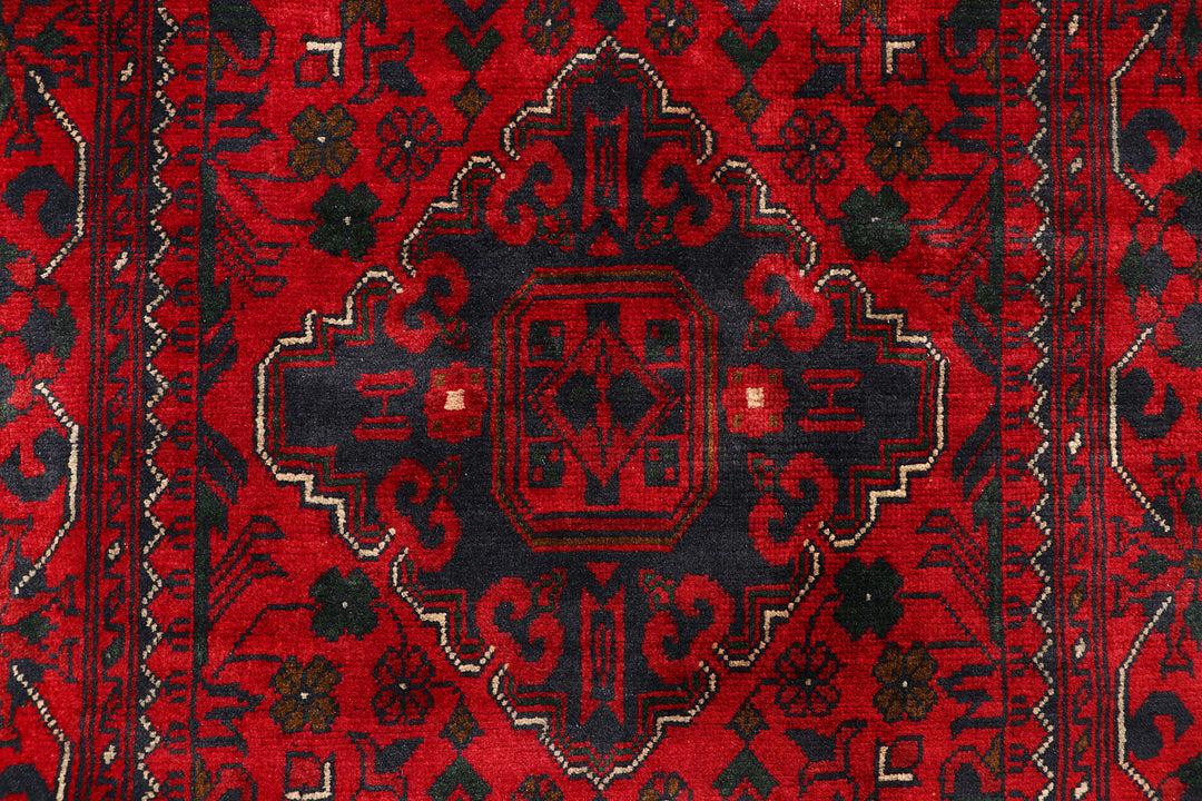 Dark Red Khal Mohammadi 2' 7 x 12' 8 - No. 69008