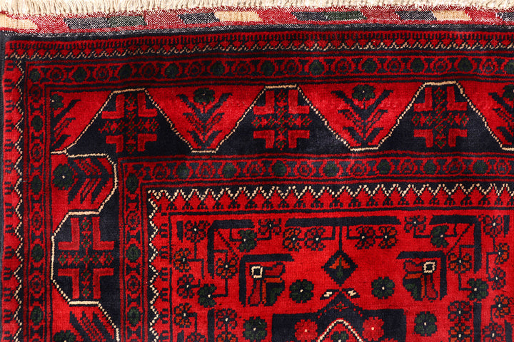 Dark Red Khal Mohammadi 4' 2 x 12' 10 - No. 69009